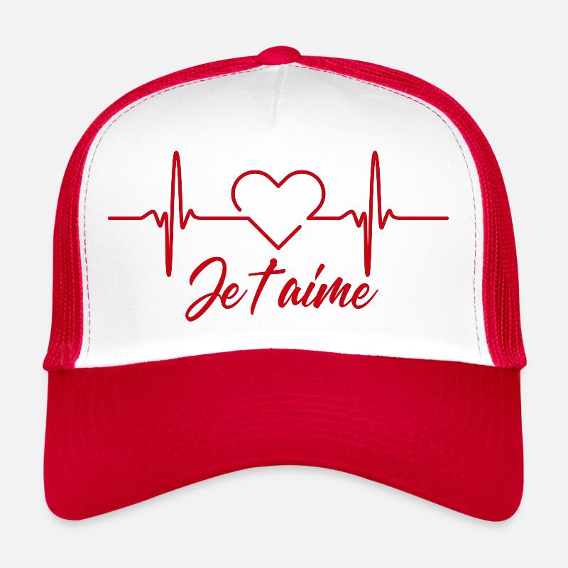 Ich liebe dich Trucker Cap