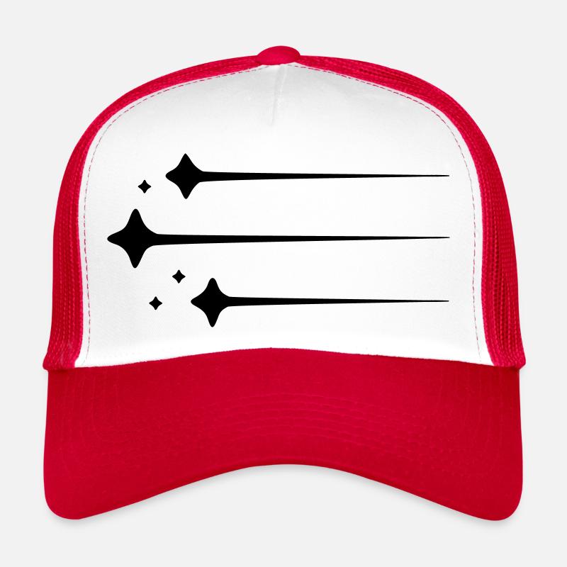 Sternschnuppen Linien Trucker Cap