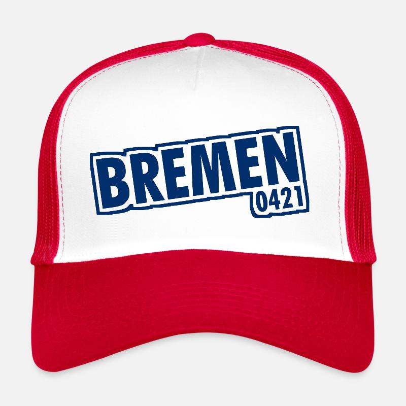 Brême - 0421 - Indicatif régional Casquette trucker 