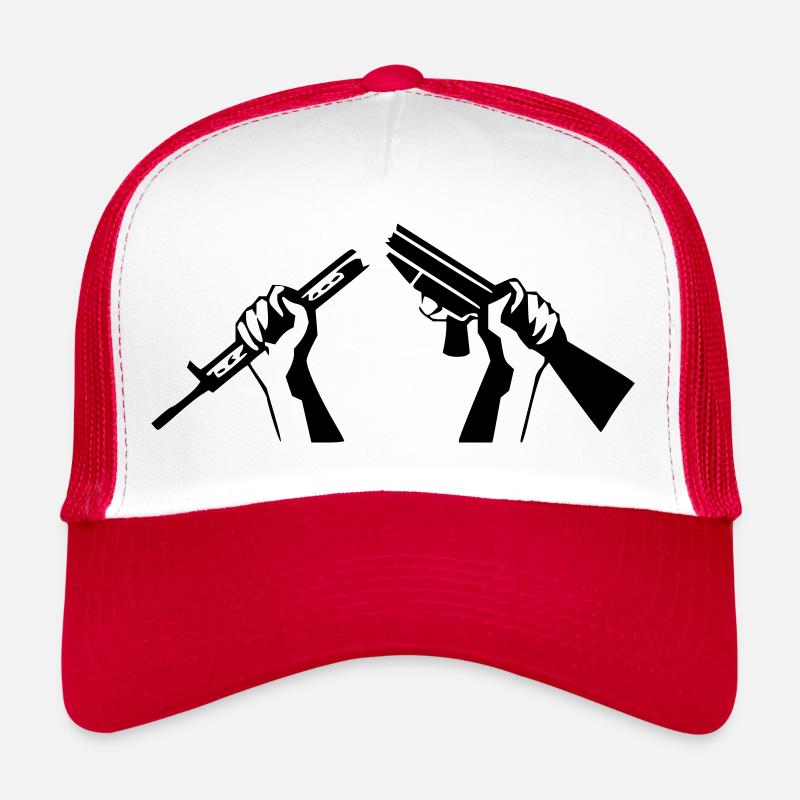 Zerbrochenes Gewehr - Friedenssymbol Trucker Cap