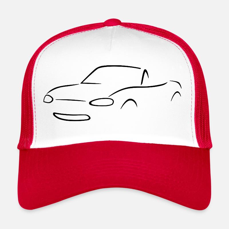Miata NB black Trucker Cap
