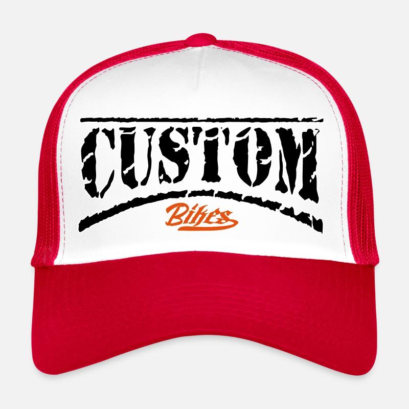 custom bike biker bobber chopper bastard tuner Trucker Cap