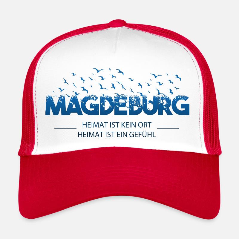 Magdeburg Heimat hell Trucker Cap
