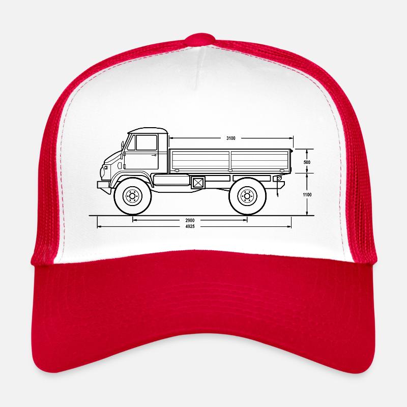 Unimog - Oldtimer - Universal Motorgerät Trucker Cap