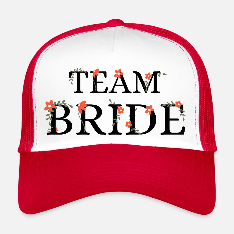 Geblümtes Zaumzeug Trucker Cap