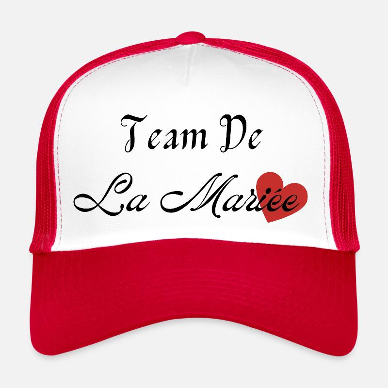 team de la Mariée Casquette trucker 