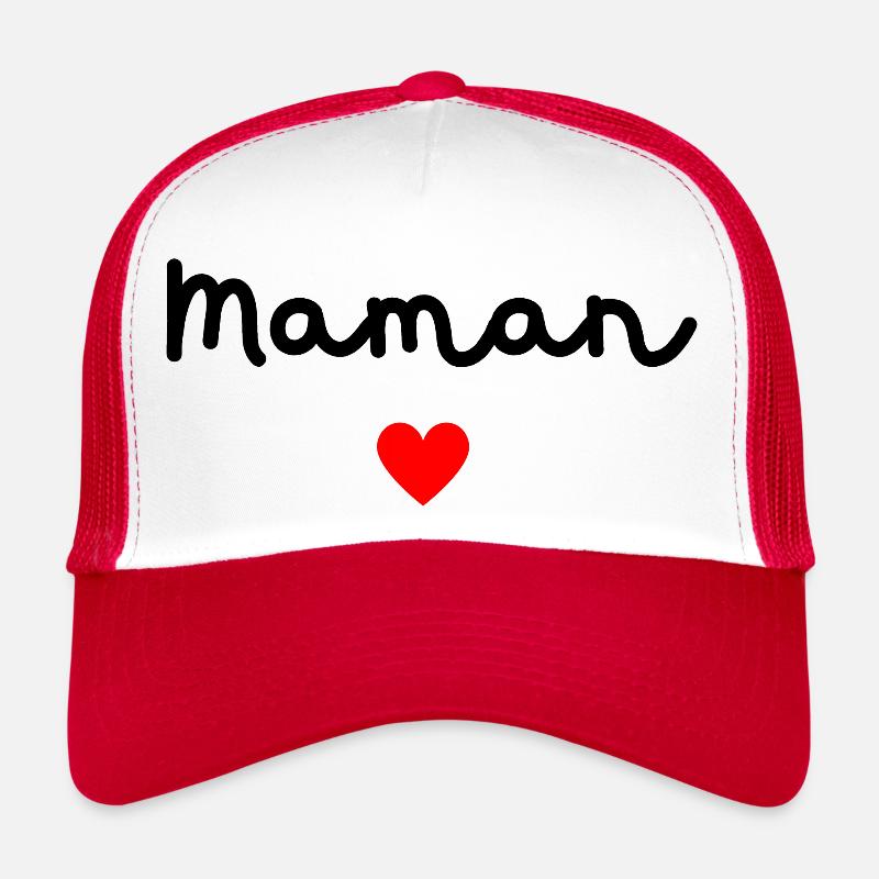 Maman cœur Casquette trucker 