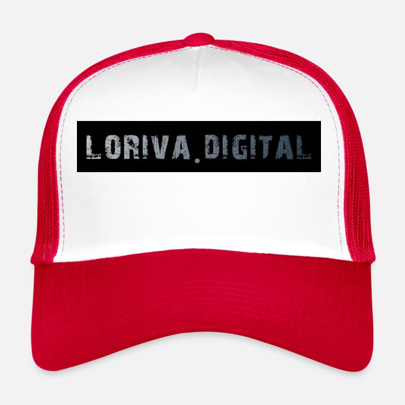 logo loriva digital 1 Trucker Cap
