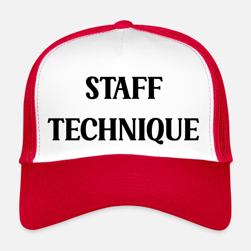 Staff technique Casquette trucker 