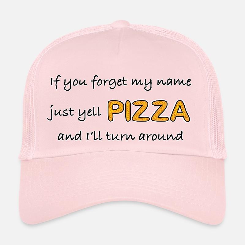 Yell Pizza Trucker Cap