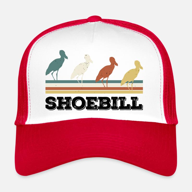 Schuhschnabel Vogel Ornithologe Wald I Geschenk Trucker Cap
