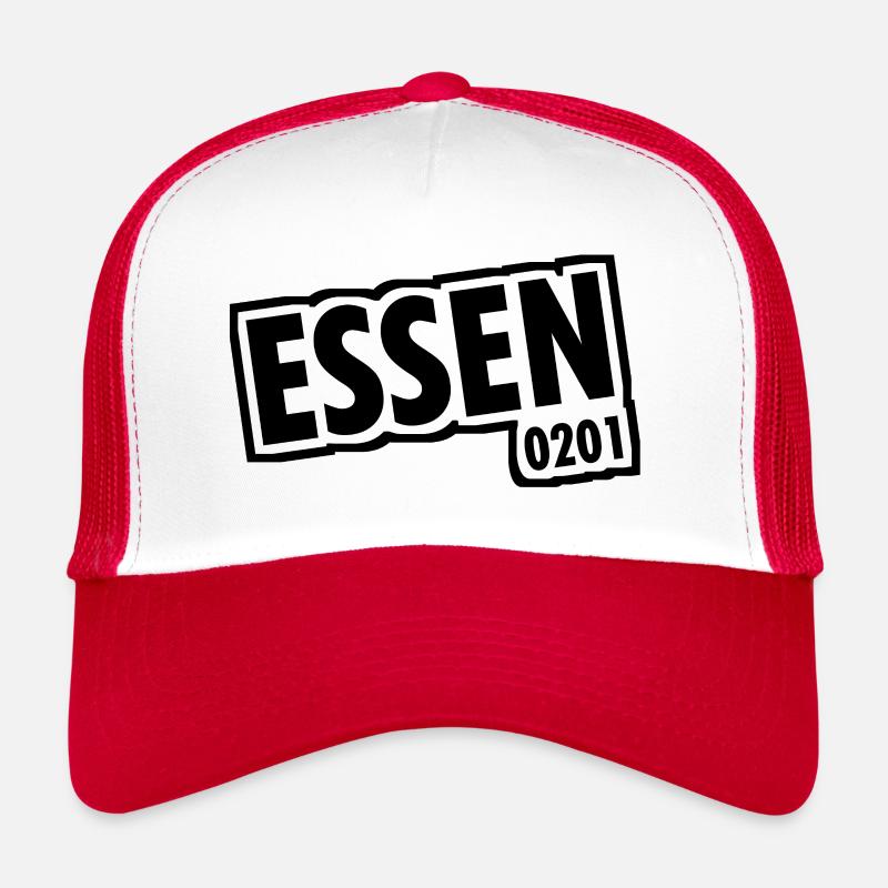Essen - 0201 - Area Code - Slogan Trucker Cap