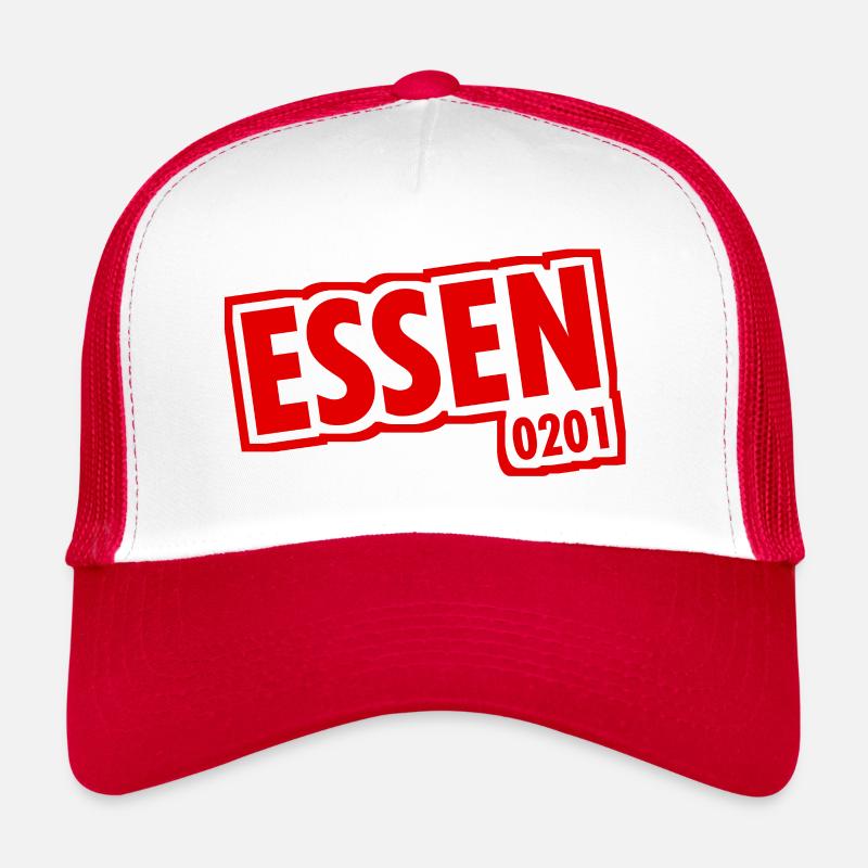 Essen - 0201 - Area Code - Slogan Trucker Cap