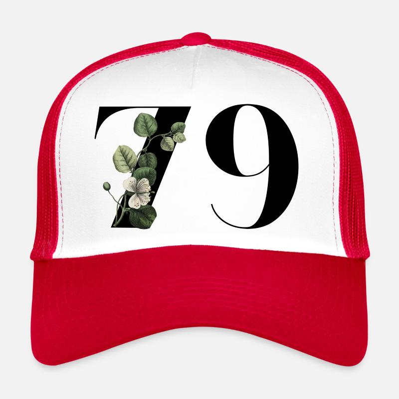 Nummer 79 Blumengrün - 79. Blumengeburtstag Trucker Cap