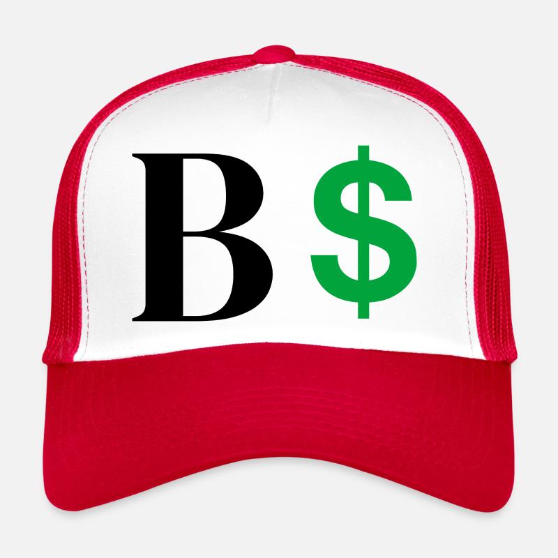 Buchstabe b Dollar Trucker Cap