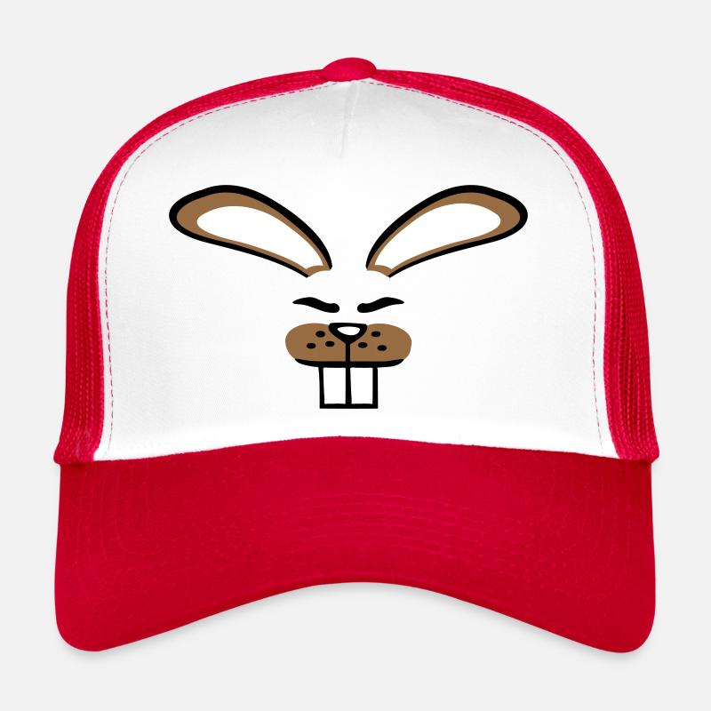 Bunny Rabbit Bunny Cartoon Small Animal Cute Trucker Cap