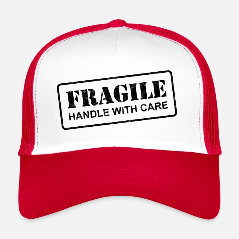 POIGNÉE FRAGILE AVEC SOIN Casquette trucker 