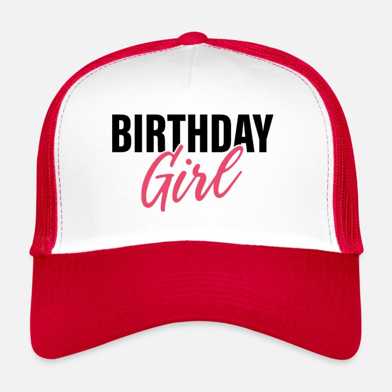Fille d’anniversaire Casquette trucker 