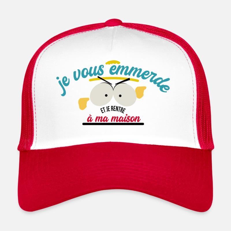 Je vous enmerde Casquette trucker 
