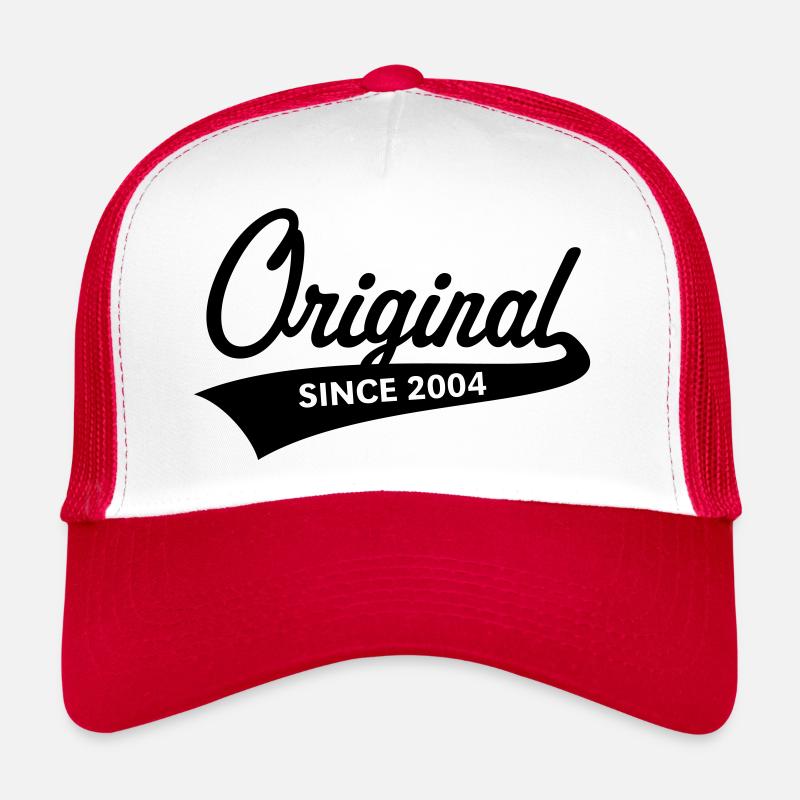 Original depuis 2004 (année de naissance, anniversaire / b) Casquette trucker 