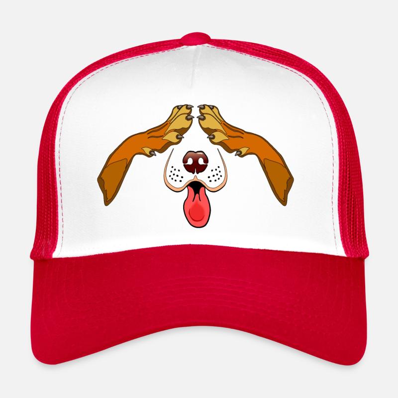 lustiger Hund Trucker Cap