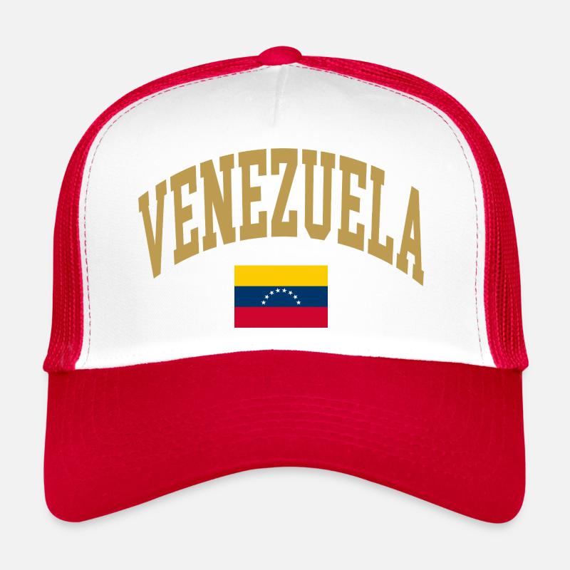 Drapeau du Venezuela Casquette trucker 