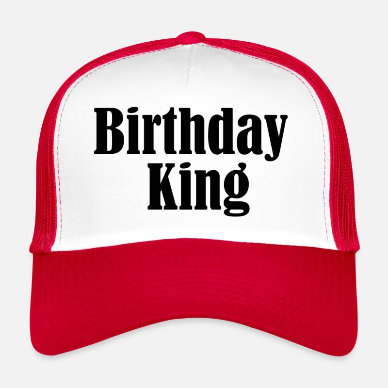 Birthday king Casquette trucker 