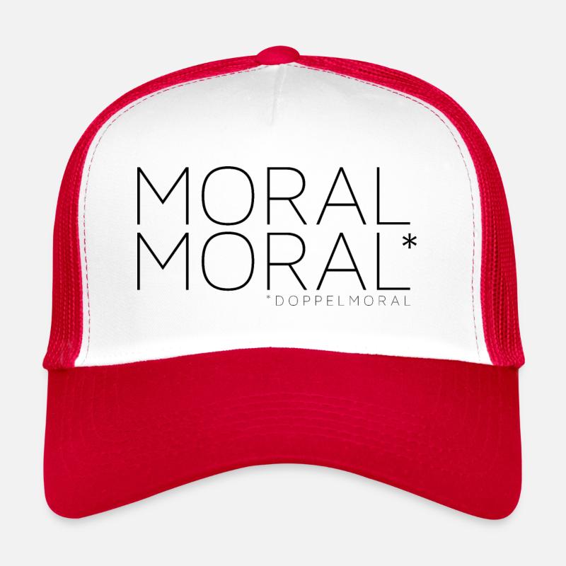 Moral + Moral = Doppelmoral Trucker Cap
