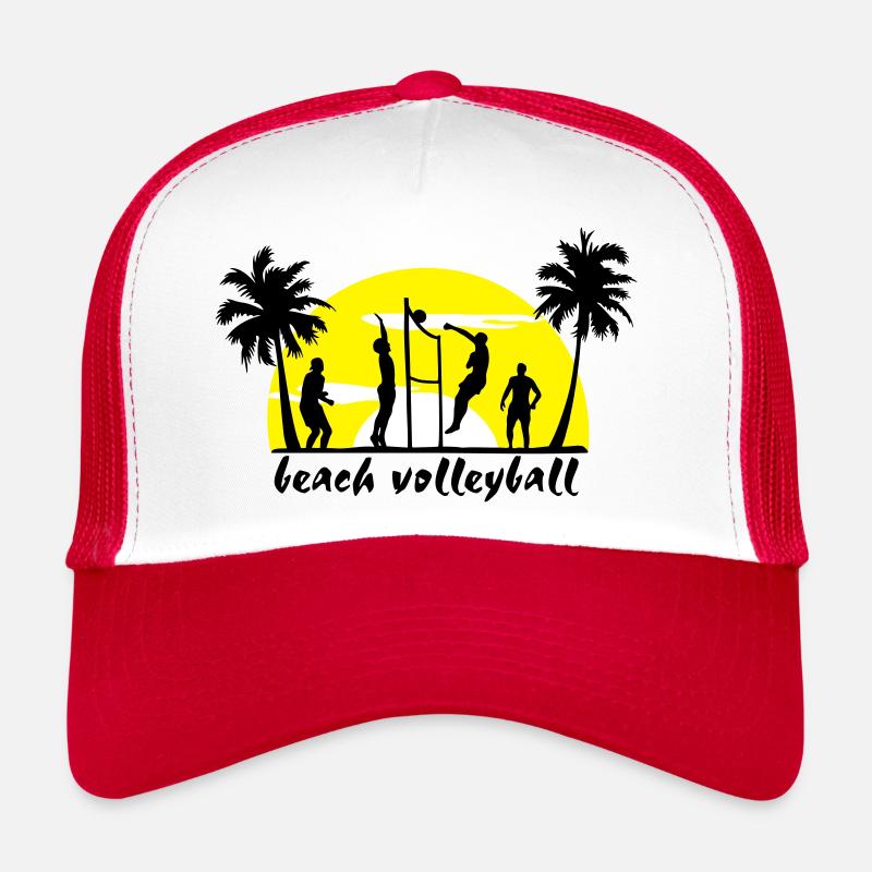 beach volleyball Trucker Cap