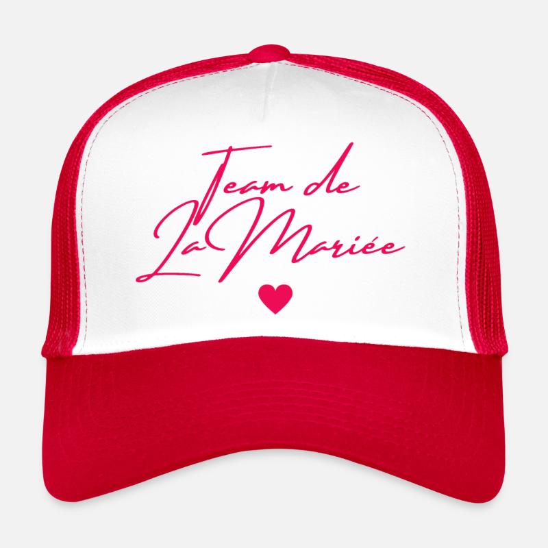 Team de la mariée Casquette trucker 