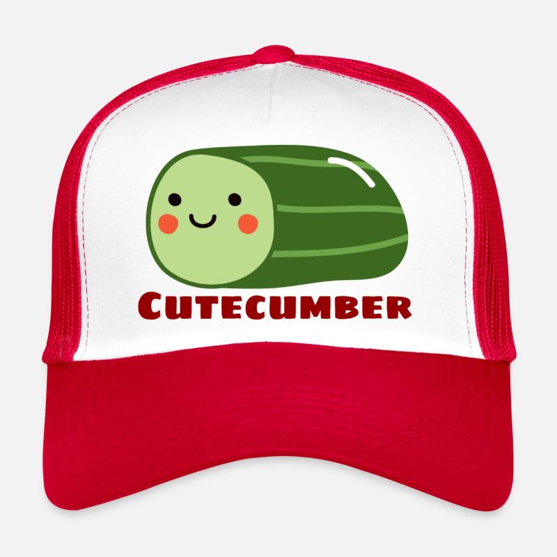 Mignon | Joli jeu de mots concombre Casquette trucker 
