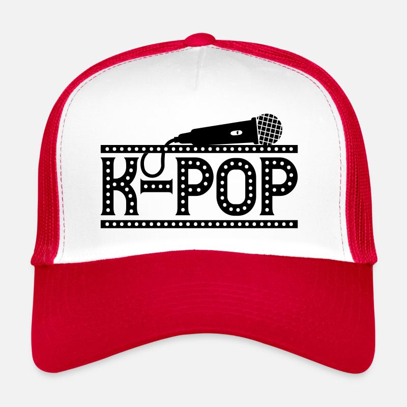 K-POP. | microphone K-Pop Les couleurs peuvent être changées Casquette trucker 