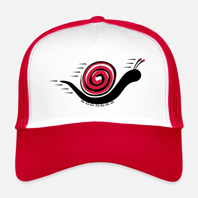 Rennende Schnecke Trucker Cap