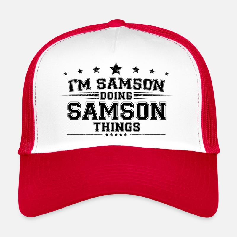 Je suis Samson en train de faire des choses Samson Casquette trucker 