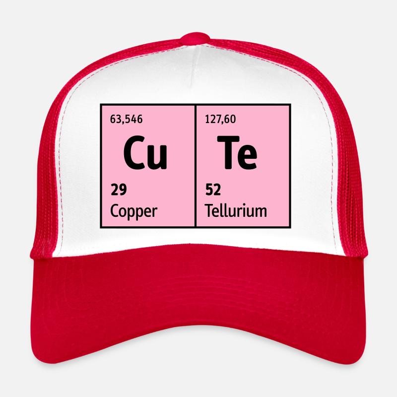 Periodic Table of the Elements CuTe cute cute nice Trucker Cap