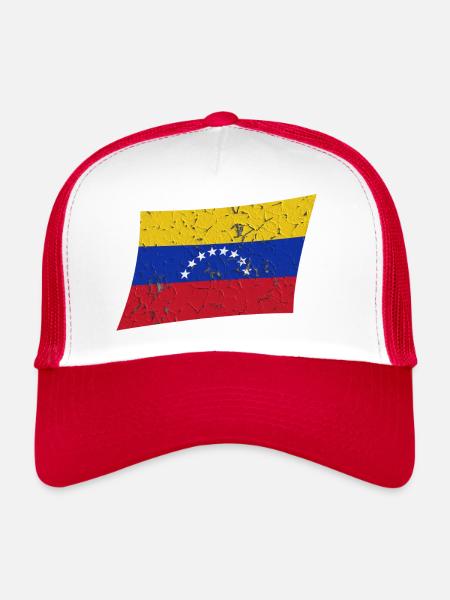 Venezuela - Trucker Cap - white/red - Front