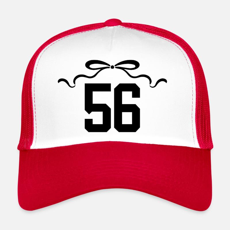 Numéro 56 noeud - 56e anniversaire Casquette trucker 