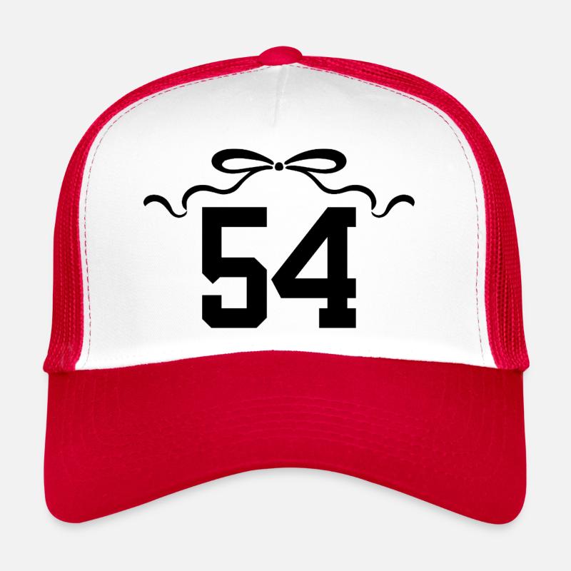 Numéro 54 noeud - 54e anniversaire Casquette trucker 
