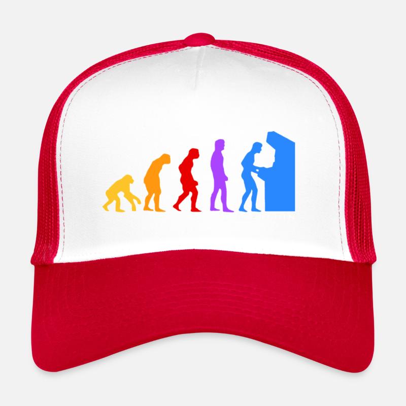 Evolution de l'homme Casquette trucker 