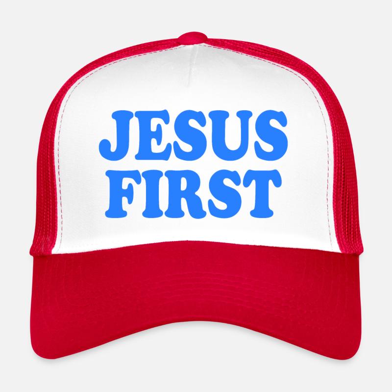 Jesus first Casquette trucker 