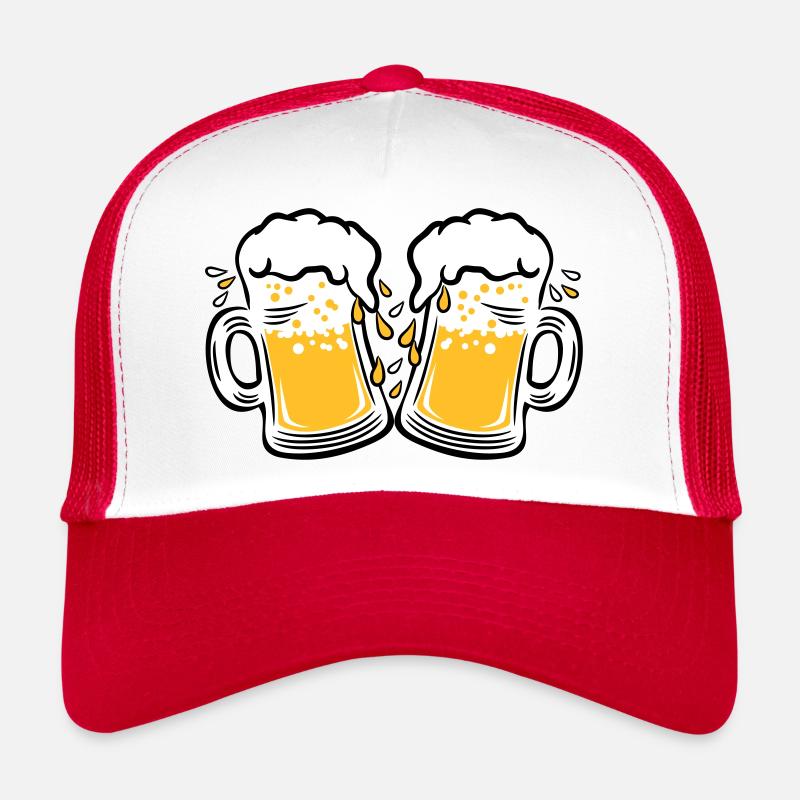 02 Deux mesures de gouttes de bière à griller 3c Casquette trucker 