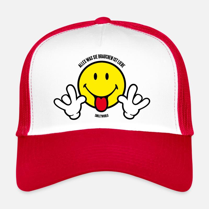 SmileyWorld - Alles was Sie brauchen ist Liebe Trucker Cap