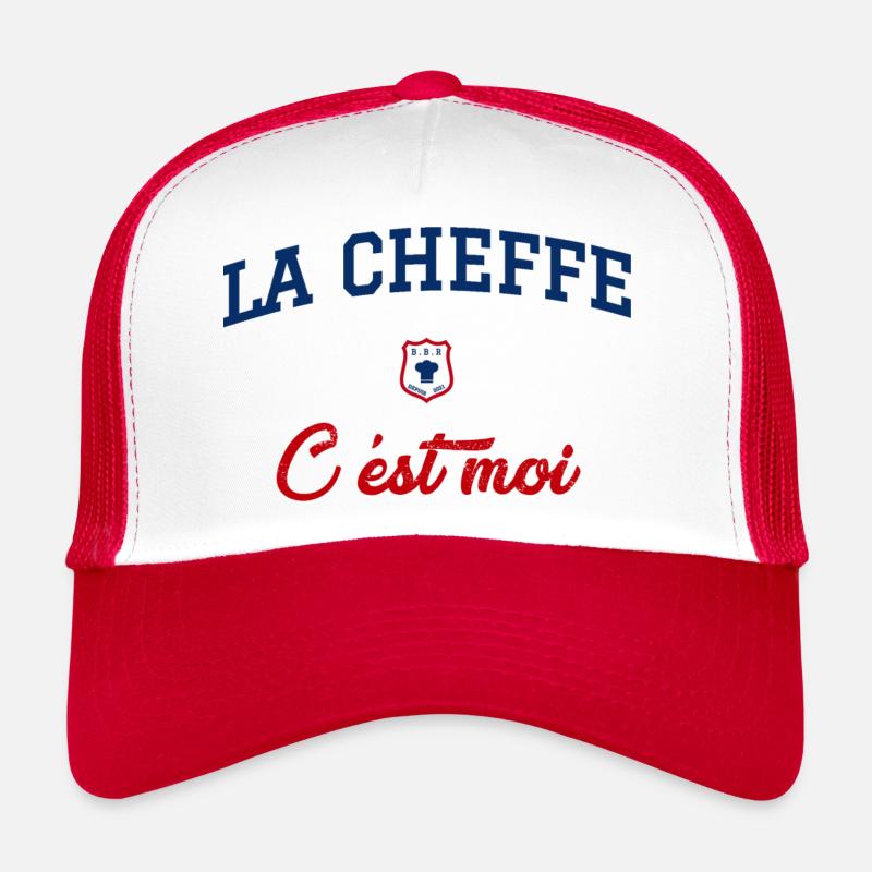 La cheffe c'est moi Casquette trucker 