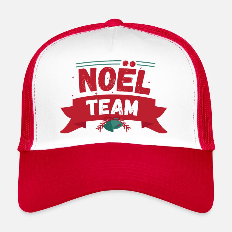 Noel team équipe cadeaux Casquette trucker 