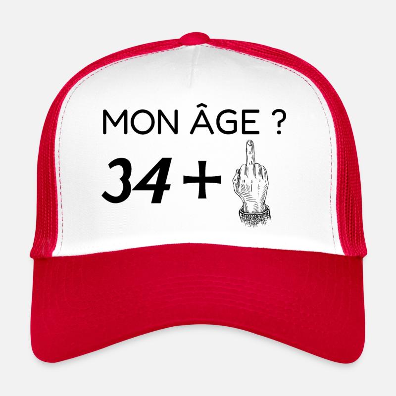 mon âge 35 Casquette trucker 