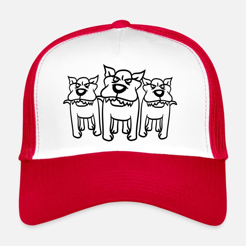 3 Nasty Dogs Team Trois amis Crew Casquette trucker 