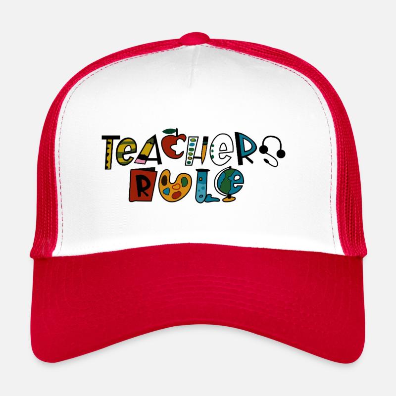 Teachers Rule Trucker Cap
