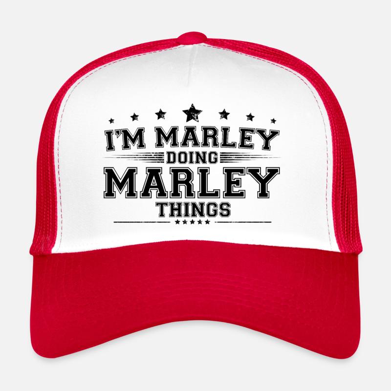i’m Marley doing Marley things Trucker Cap