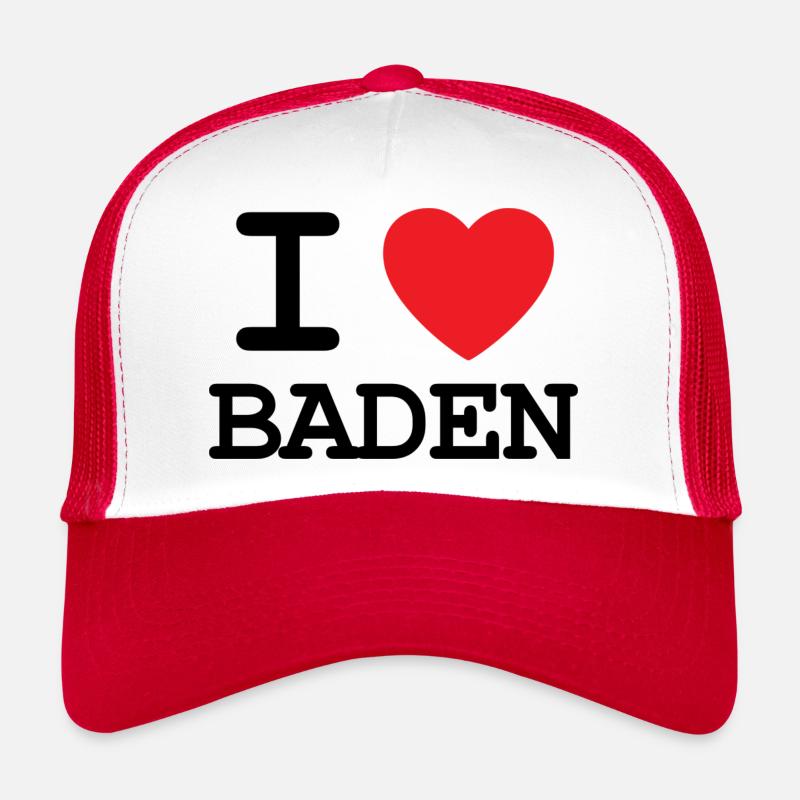 J’aime Baden - J’aime me baigner Casquette trucker 