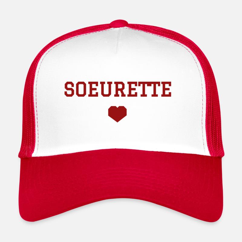 Sœurette cœur Casquette trucker 